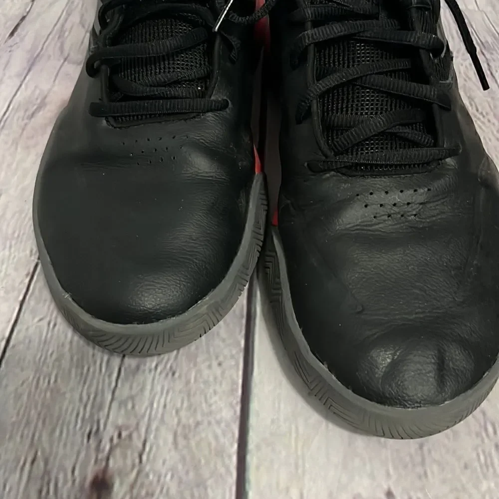 Adidas Own The Game Mens Basketball Shoes - Black Red - Size 9.5